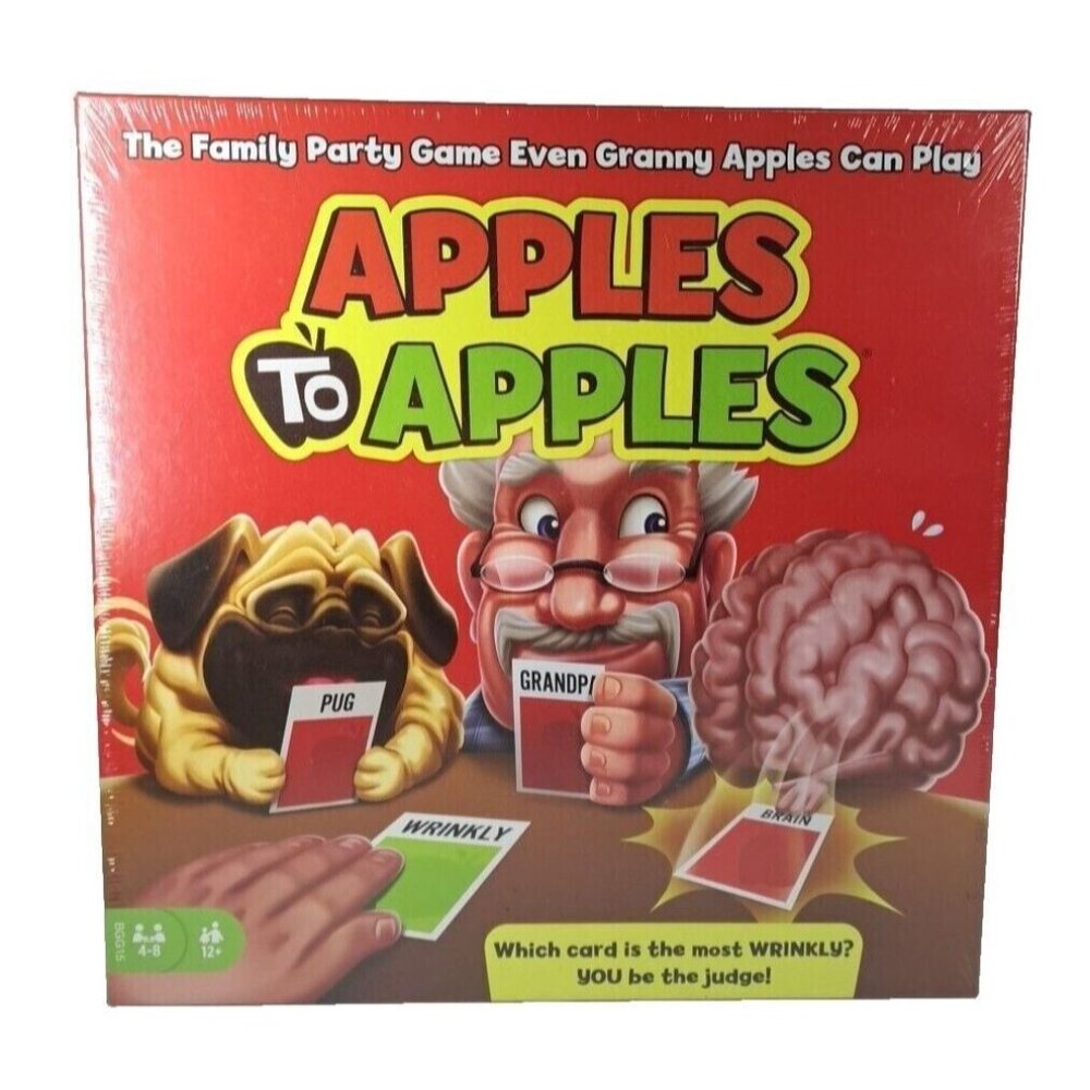 Apples To‎ Apples Game Party Box Fun Family Wacky Word Play NEW SEALED 12+ BGG15